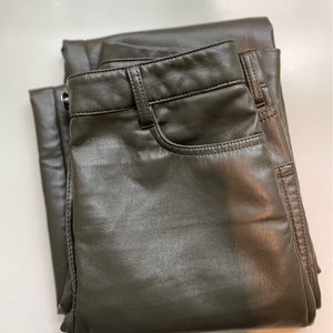 Wilfred leather pants size 0.